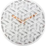 Designové nástěnné hodiny 3215wi Nextime Discrete 36cm
