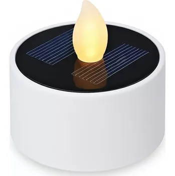 Svíčka Vyrobeno v P.R.C. Nakida SC 54 Solární LED Hřbitovní Svíčka s Automatickým Soumrakovým Senzorem 5.3 cm