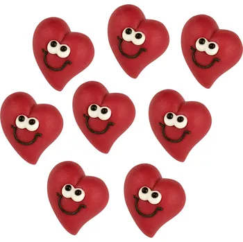 Čokoláda Günthart Marcipánové srdce s obličejem 8ks