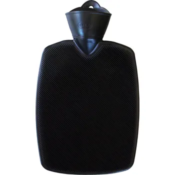 Termofor Termofor Hugo Frosch Classic s vysokým drážkováním - černý, zvýšená tepelná izolace