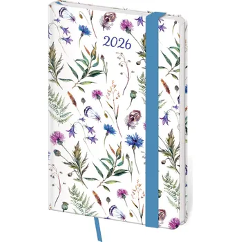 Diář Helma365 Vario kapesní s gumičkou 9 x 14 cm týdenní 2026