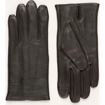 Pánské mokasíny Boss Pánské Kožené Rukavice Hainz S Funkcí Touchscreen, tmavě...