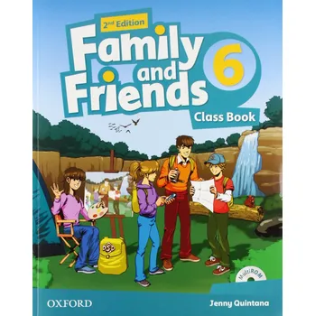 Anglický jazyk Family and Friends 6 Second Edition Class Book + MultiROM