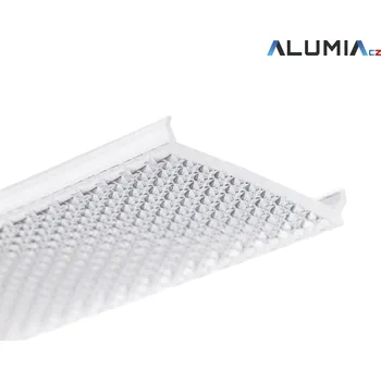 LED lišta Difuzor ALUMIA prismatický-22 pro LED hliníkové profily