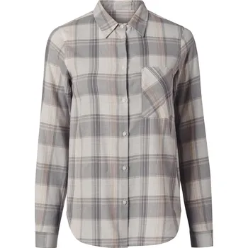 Dámská košile esmara® Dámská flanelová košile (šedá, XS (32/34))