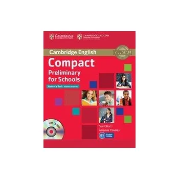 Anglický jazyk Compact Preliminary for Schools Student's Book without answers + CD-ROM