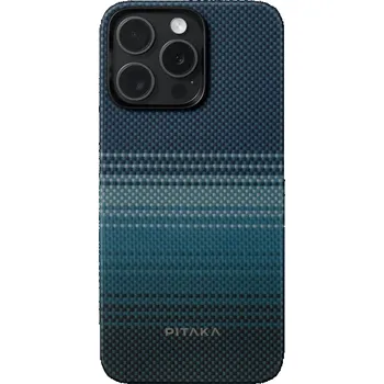 Náhradní kryt pro mobilní telefon Kryt pro iPhone 15 Pro Max Pitaka MagEZ Case 5 - modrý