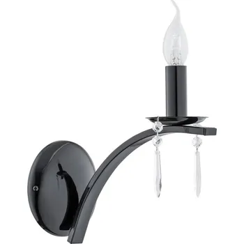 Svítidlo Lemir Nástěnné svítidlo O2860 K1 CZA Kapra nástěník, černá