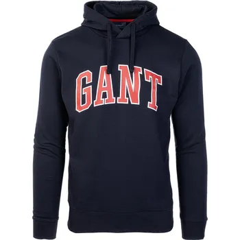 Pánská mikina Pánská Mikina GANT MD. GANT SWEAT HOODIE 2007052.433 – Tmavě modrá XL