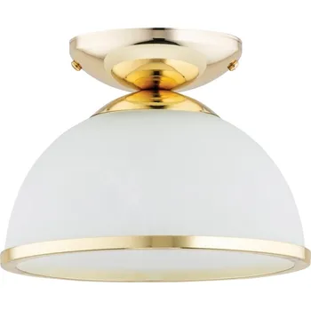 Svítidlo Lemir Stropní svítidlo O3132 P1 ZL Freja přisazená s lemem průměr 19,5 cm, z