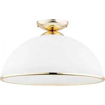 Svítidlo Lemir Stropní svítidlo O3136 P1 ZL Freja přisazená s lemem průměr 35 cm, zla