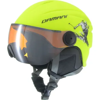 Chránič hlavy Dětská lyžařská helma Damani - Skier Visor C03 žlutá XS
