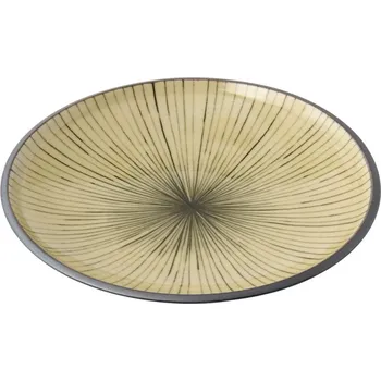 Talíř Talíř na tapas DK GREEN 17 cm, zelená, keramika, MIJ