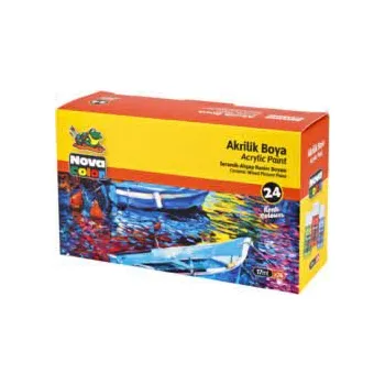 Výtvarná barva barvy akrylové NC-2009 24ks 17ml