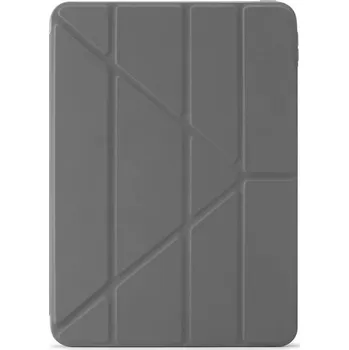 Pouzdro na tablet Pipetto Origami Pencil pouzdro, Apple iPad Pro 12.9, 2018 / 2020 / 2021 / 2022, iPad Air 13 2024 / 2025, šedé