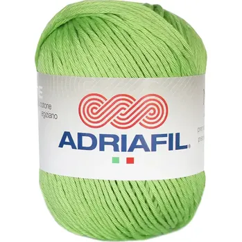 Příze Adriafil Nature 33 Zelená (Bavlněná příze Nature Verde Acido)