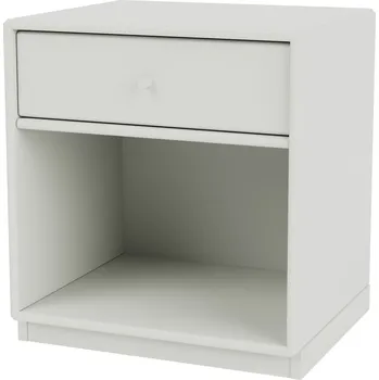Noční stolek Montana, Noční stolek Dream na podstavci 3 cm světle šedý - Formadore