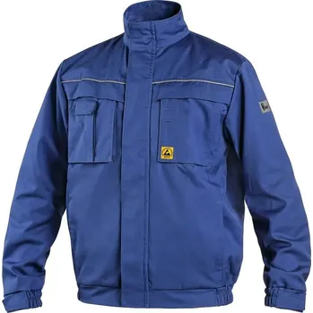 montérky CXS ELEKTROTECHNIK II Pracovní blůza antistatická a ESD, modrá 56 114000340056