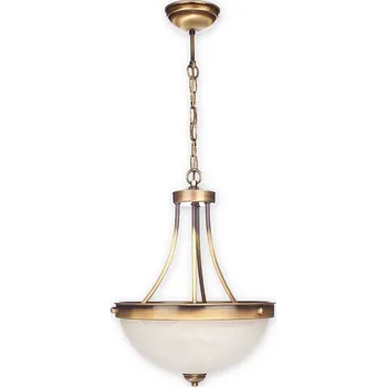 Svítidlo Lemir Závěsné svítidlo na řetězu O2082 W2 PAT Sato závěs, patina