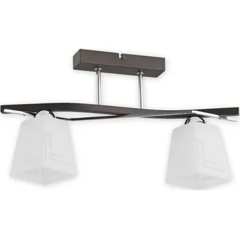 Lemir Stropní svítidlo O2322 W2 RW Tico přisazený 2, wenge + chrom