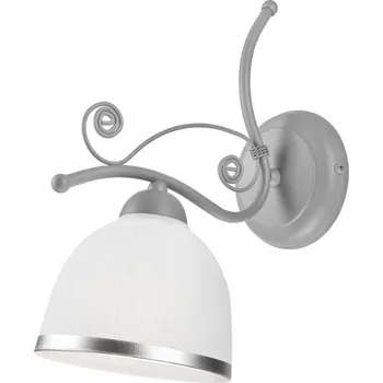 Nástěnné svítidlo Lamkur Nástěnné svítidlo 39886 KM 1.51 RETRO II stříbrná