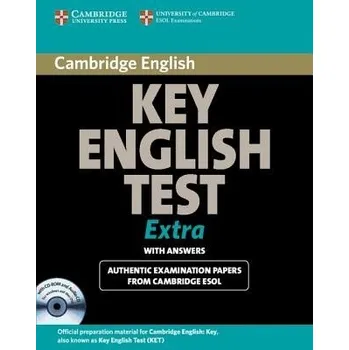 Anglický jazyk Cambridge Key English Test KET Extra Self-Study Pack with answer + CD + CD-ROM