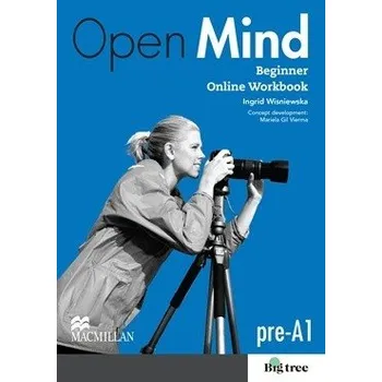 Anglický jazyk Open Mind Beginner Online Workbook