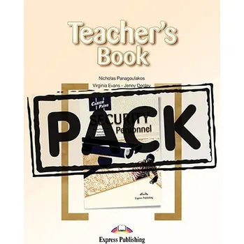 Anglický jazyk Career Paths Security Personnel Teacher's Book + Student's Book + Cross-platform Application with Audio CD