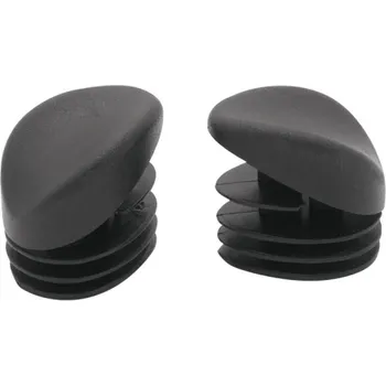 Rohy na řídítka FORCE horní zátka pro rohy FIT/ KARM, černá