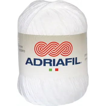 Příze Adriafil Nature 2 Bílá (Bavlněná příze Nature Bianco)