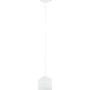 Svítidlo Lemir Závěsné svítidlo O3133 W1 BIA Freja závěsná s lemem průměr 19,5 cm, bí