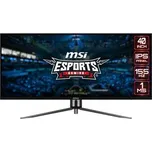 MSI Gaming monitor MAG401QR, 40" IPS/3440x1440 (UWQHD)/155Hz/1ms/DP/2xHDMI/3xUSB