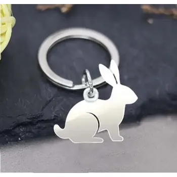 Přívěsek na klíče králíček