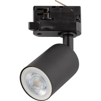 Bodové svítidlo TK Lighting Lištový systém 4850 TRACER TROJOKRUHOVÝ TOP GU10 černá