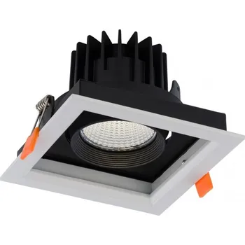 Nowodvorski Lighting Stropní svítidlo do podhledu 8722 CL DIA LED 18W, 3000K bílá/černá