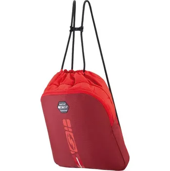 Sportovní batoh Saller X.72 GYM Batoh BARVA: 173 tmavě červená-červená-bílá Lehký sportovní batoh se stahovacím uzávěrem