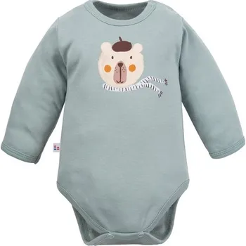 Eevi Body dlouhý rukáv Beary Cool ŠALVĚJOVÁ - 74