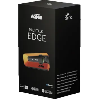 Interkom na motorku Moto interkom Cardo Packtalk Edge KTM Single