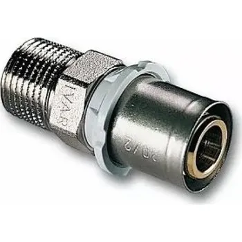 Fitinka IVAR CS Lisovací přechodka Press d 18 × 3/4", vnější závit, IVAR.PT 5608, 510043 | sleva 1% | cena za ks