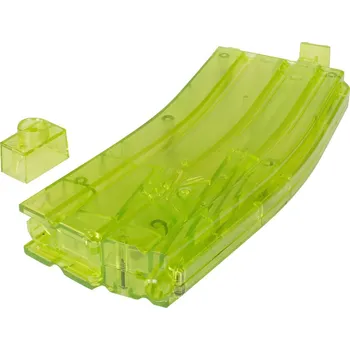 Sportovní střelba Imperator Tactical Ruční rychlo-dobíječka (plnička) ve tvaru zásobníku na 500 kuliček - zelená