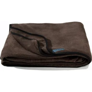 Stan Cocoon fleeceová deka Fleece Blanket chocolate brown + DÁREK