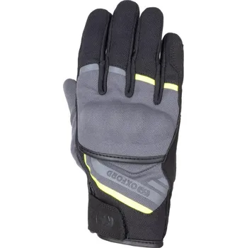 Moto rukavice Rukavice DAKAR 1.0, OXFORD (šedá/žlutá) XL