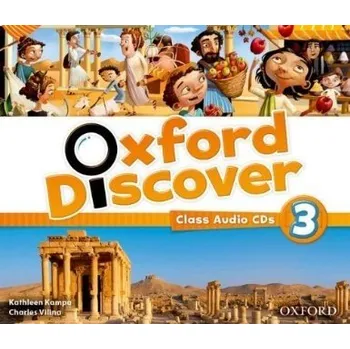 Cizojazyčná kniha Oxford Discover 3 Class Audio CDs