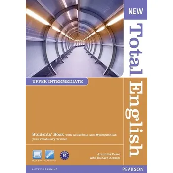 Anglický jazyk New Total English Upper-Intermediate Student's Book with Active Book CD-ROM & MyLab Access