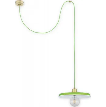 Svítidlo Lemir Závěsné svítidlo na lanku O2831 W1 PAT + ZIE [M] ZTS lanko 1, patina +