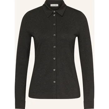 Marc O'polo Dámská Košilová Halenka Z Žerzeje, tmavě šedá, 34