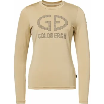 Dámské tričko Dámské triko s dlouhým rukávem GOLDBERGH Blitz Caramello Hnědá XS