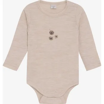 Kojenecký body Merino body pro děti s dlouhým rukávem CeLaVi - růžové Rose Dust Velikost: 50/56