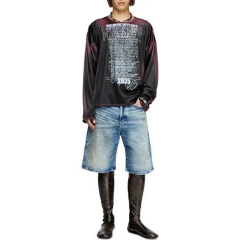 Pánské kraťasy ŠORTKY DIESEL D-RIXFORD-S SHORTS BLUE