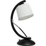 Lemir Stolní lampa O2288 L1 CZA Astred lampička, černá matná + chrom